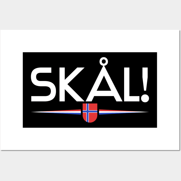 Skal - Norway Wall Art by Modern Medieval Design